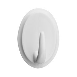 Colgador Plast.Blanco"Mini" Bl.3 Unidades
