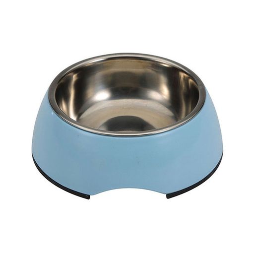 Comedero Perro Acero/Melámina 17 Cm