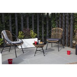 Conjunto 2 Sillones+Mesita Modelo Bistro.