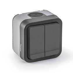 Conmutador Doble Ip55 Famatel 19088