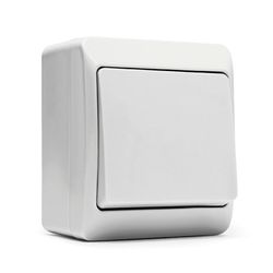 Conmutador Estanco 10a-250v Blanco