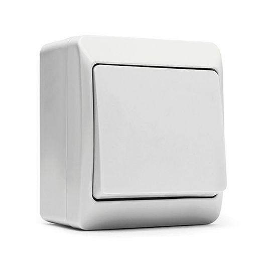 Conmutador Estanco 10a-250v Blanco