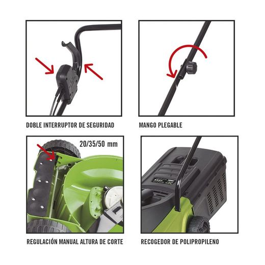 Cortacésped Cce1032.1000w. 32 Cm.Lista