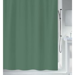 Cortina Baño Poliester 180X200 Vde.Oscur