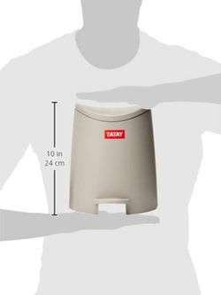 Cubo Baño 3l Estandar Taupe