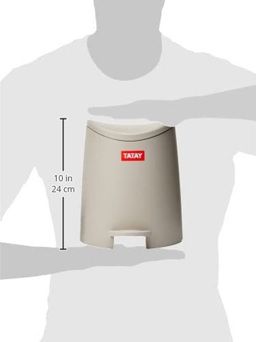 Cubo Baño 3l Estandar Taupe
