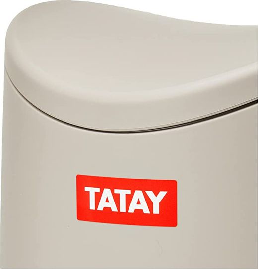 Cubo Baño 3l Estandar Taupe
