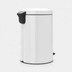 Cubo Basura Pedal 20l Blanco