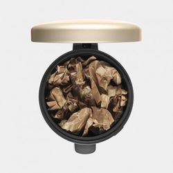 Cubo Basura Pedal 20l Metalic gold.