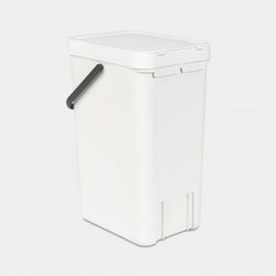 Cubo Basura Reciclaje 15l Gris Claro