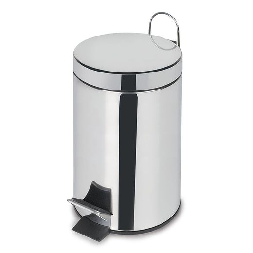 Cubo Pedal Acero Inox. 12 Litros Habitex