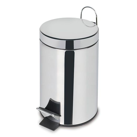 Cubo Pedal Acero Inox. 12 Litros Habitex