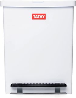 Cubo Pedal Blanco 25l. Tatay