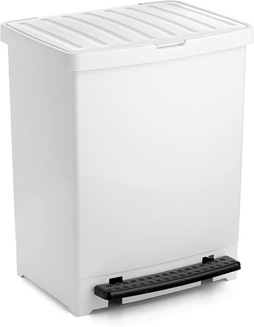 Cubo Pedal Blanco 25l. Tatay