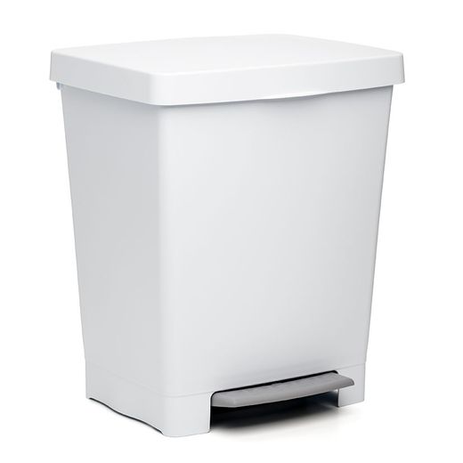 Cubo Pedal Cubik Blanco 23l. Tatay