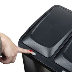 Cubo Pedal Ecologico 3 Compartimentos Habitex