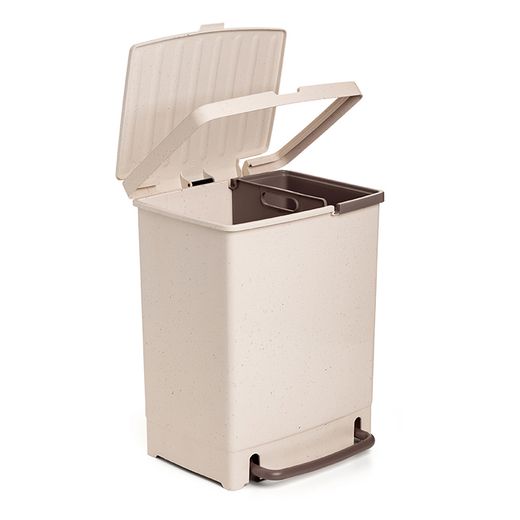 Cubo Reciclaje 17 L + 8 L. Ecohome Tatay