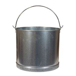 Cubo Recto Hierro Galvanizado 10"