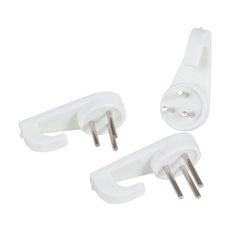 Soporte Cuelga Cuadros 3 Puntas Blanco – Cuelgafacil - 6 Unidades