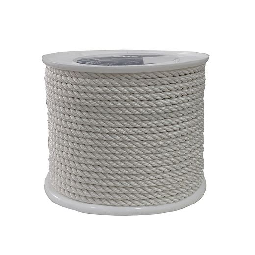 Cuerda Poliester 3C 10 Mm Blanco Ehs