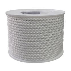 Cuerda Poliester 3C 12 Mm Blanco Ehs