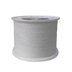 Cuerda Poliester 3C 6 Mm Blanco Ehs