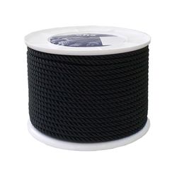 Cuerda Poliester 3C 8 Mm Negro Ehs