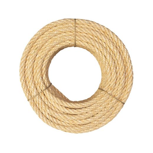 Cuerda Sisal F.Natural 10mmx10m.Ehs