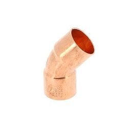 Curva 90º Cobre Soldar H-H 22Mm. 2U.