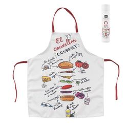 Delantal Unisex Receta Burguer