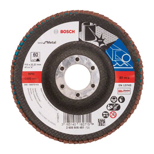 Disco Abrasivo Láminas Bosch X571