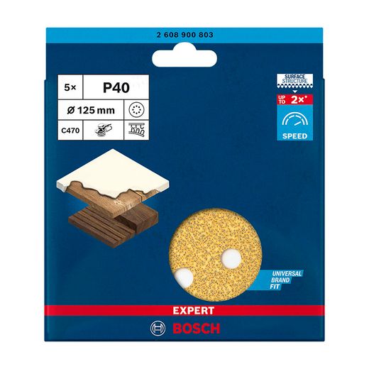 Disco Abrasivo Lijadora Excéntrica Bosch C470