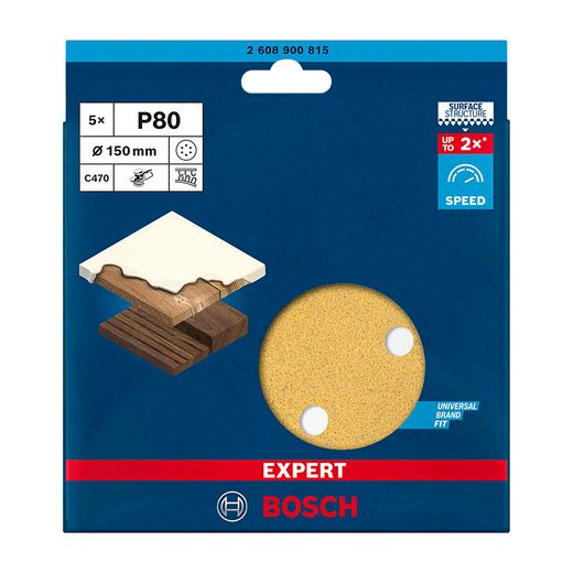 Disco Abrasivo Lijadora Excéntrica Bosch C470