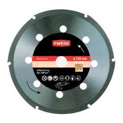 Disco Corte P/Madera 230x2,0x22,2 Ratio