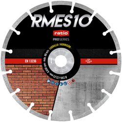 Disco Corte Segmentado Laser Rmes10 230mm Ratio