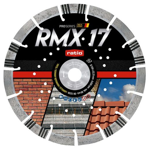 Disco Corte Segmentado Laser Rmx17 230mm Ratio