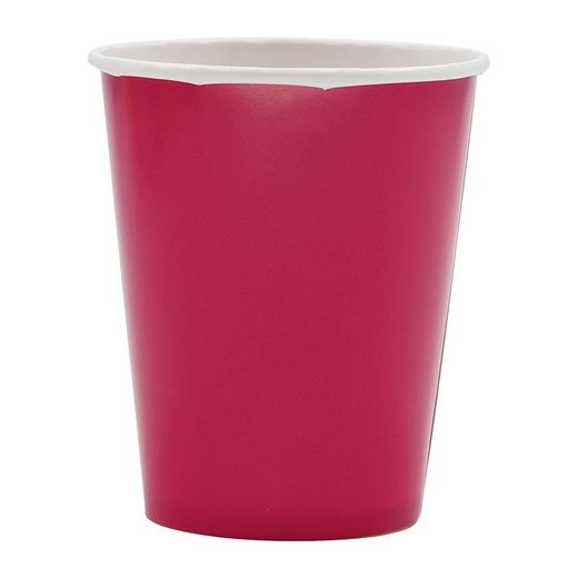 Display 20 Packs 12 Vasos Ct 25Cl. Rojo