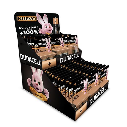 Display Gama Plus Power 90 Unidades Duracell