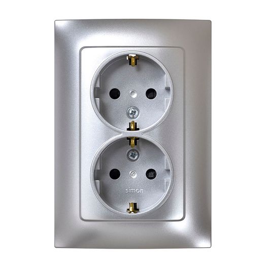 Doble Base Schuko Al Simon 10