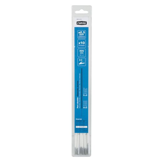 Electrodo Aluminio 2,5mm. 10 Udad. Ratio