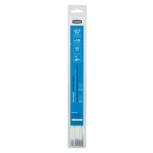 Electrodo Aluminio 2,5mm. 10 Udad. Ratio