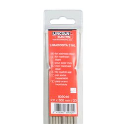 Electrodo Inox Lim.316l 2,5mm.Bl.10