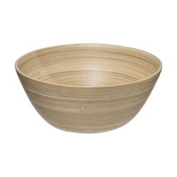 Ensaladera Bambu Natural 25cm