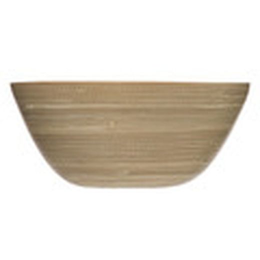 Ensaladera Bambu Natural 25cm