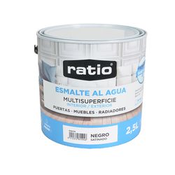Esmalte Acril. Stdo Mult. Ng. Ratio 2,5L