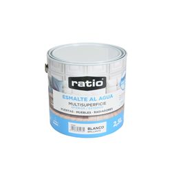 Esmalte Acril.Bte Mult. Bl.Ratio 2.5L