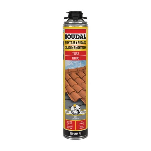 Esp. Pu Pist. Teja Soudal Gris 750Ml 12U