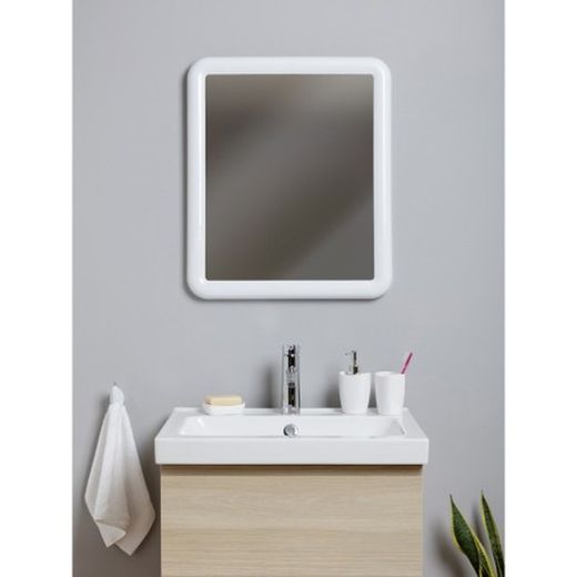 Espejo Rectangular 650x550 Blanco