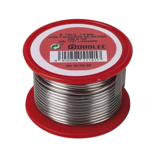 Estaño 40% 1,5mm.100gr.
