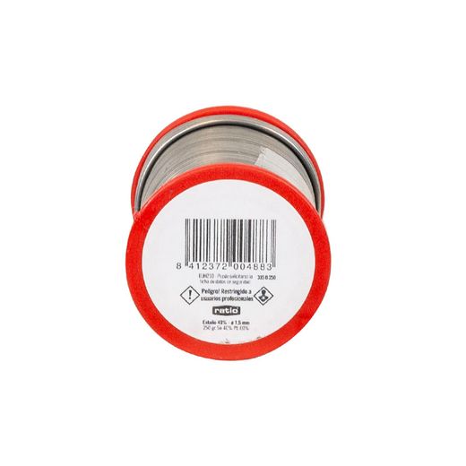 Estaño 40% 1,5mm.250gr.